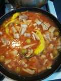 Mantarraya con tomate. ॐ