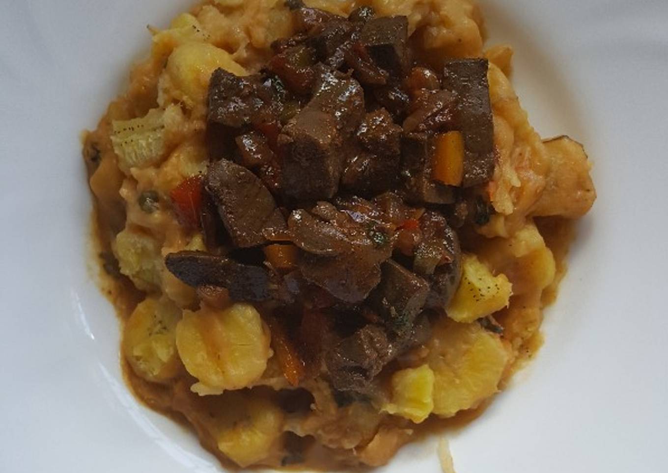 Green Banana Curry Stew