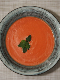 Una foto de Salmorejo