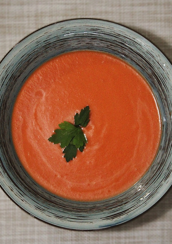 Una foto de Salmorejo