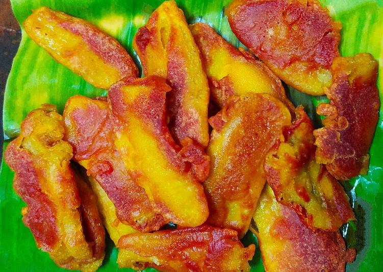 Steps to Prepare Super Quick Homemade Pazham pori version 1