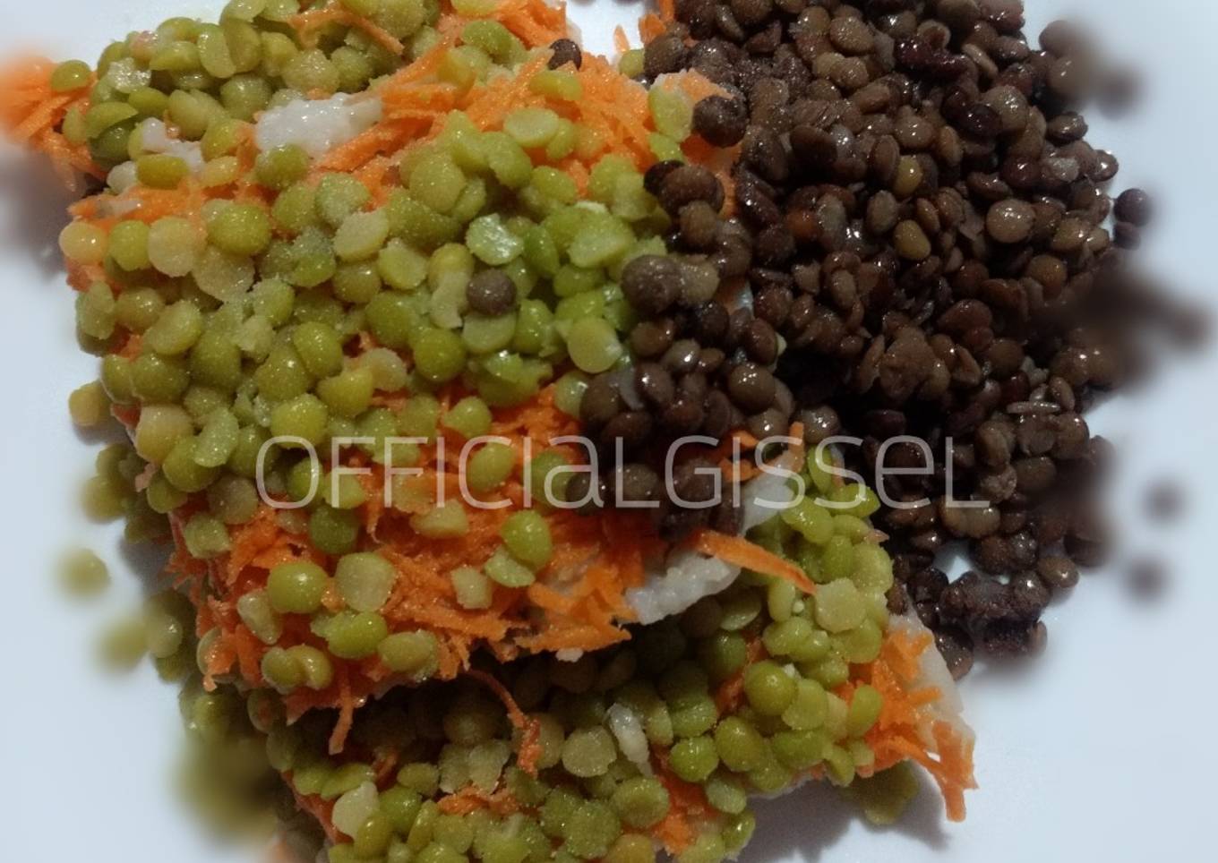 Arroz con verduras y legumbres