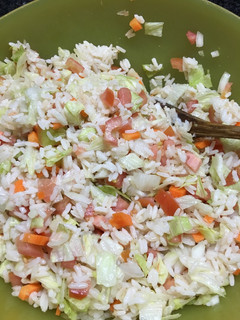 Una foto de Ensalada de arroz