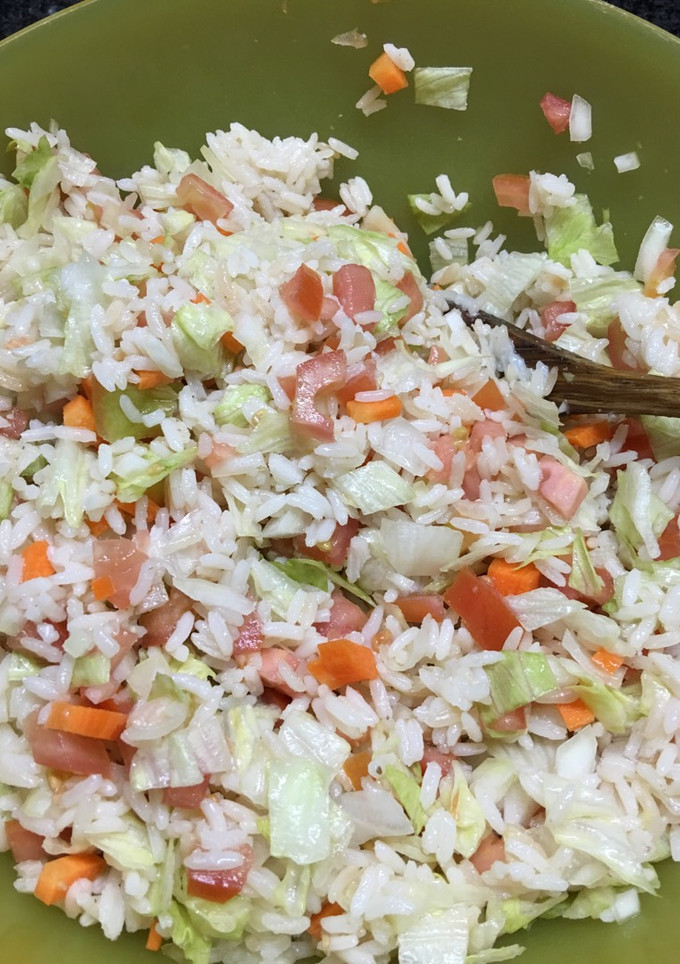 Una foto de Ensalada de arroz