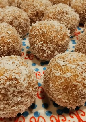 Dupla-kókusz golyó recept fotója