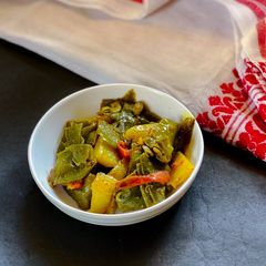 Sheem Aloo Chorchori A picture of Sheem Aloo Chorchori.