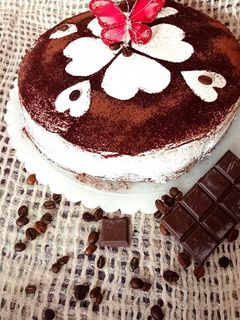 عکسی از دستور کیک شطرنجی