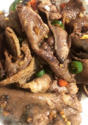 Foto resep Lidah Sapi Cabe Garam