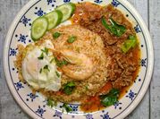 Gambar nasi goreng minyak bijan