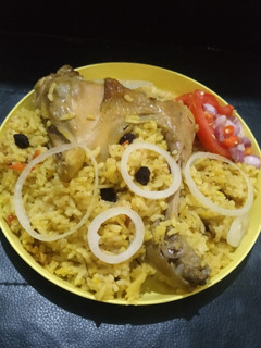 Foto resep Nasi briyani rice cooker (beras biasa)