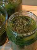 Pesto di Basilico Viola con Mandorle