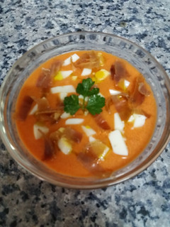 Una foto de Receta de salmorejo