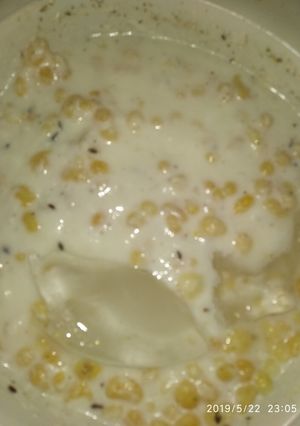 A picture of Boondi raita.