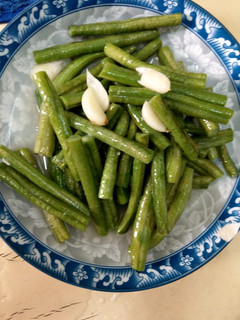 蒜香炒敏豆 的食譜成品照片