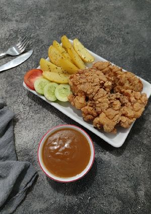 Foto resep Crispy Chicken steak