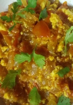 A picture of Paneer Bhurji.