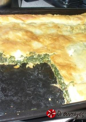 Φωτογραφία της συνταγής Η σπανακοτσουκνιδόπιτα της μαμάς μου