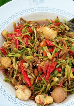 Foto resep Tauco Bunga Pepaya / Kates
