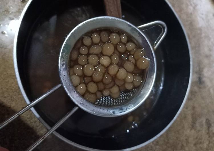 Cara Gampang Menyiapkan Pearl Boba Anti Gagal