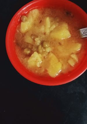 आलू मटर की सब्जी(ALOO MATAR KI SABZI RECIPE IN HINDI) रेसिपी मुख्य फोटो