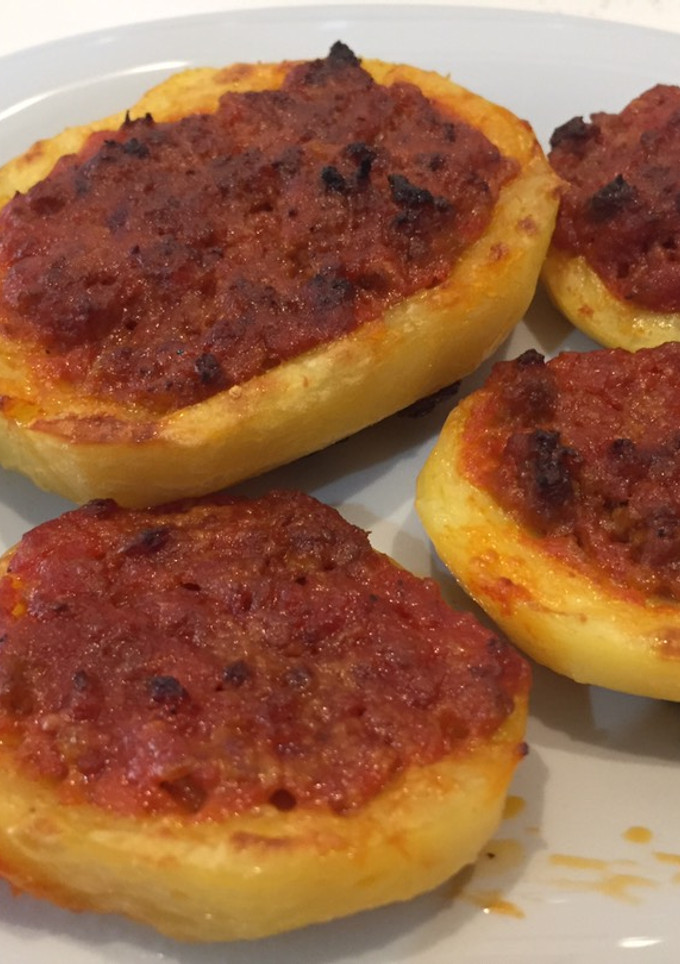 Una foto de Patatas rellenas
