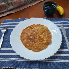 A picture of Masala omelet.