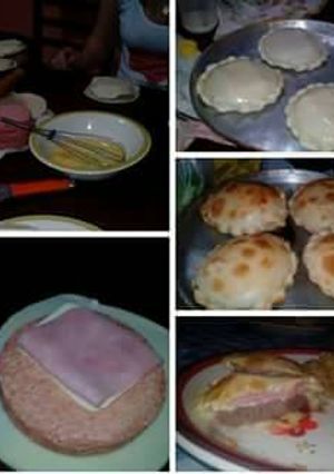 Una foto de Hamburgesas con tapas de empanadas