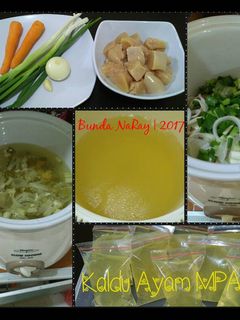 Foto resep Kaldu Ayam MPASI (Slow Cooker)