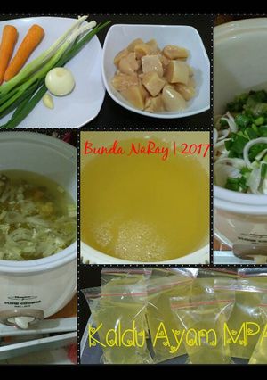 Foto resep Kaldu Ayam MPASI (Slow Cooker)
