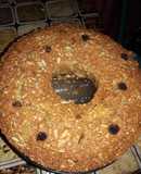 Budín de avena y frutos secos apto para diabéticos