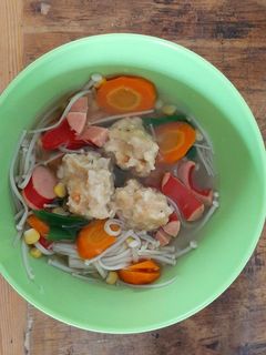 Foto resep Sup bola-bola udang