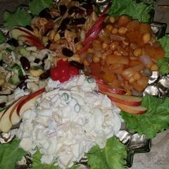 Wedding style salad platter A picture of Wedding style salad platter.