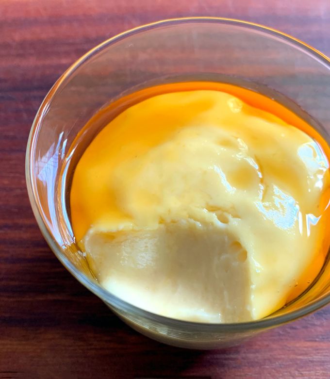 A picture of Microwave 1 Egg Yolk Custard.