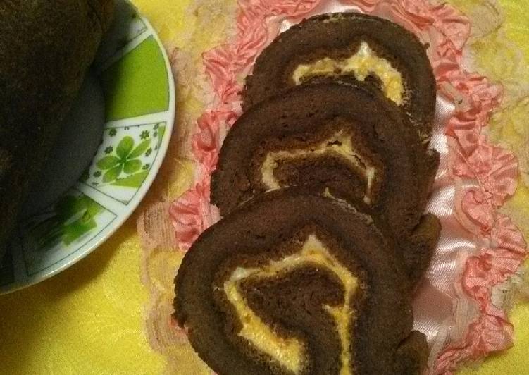 Bolu Gulung Coklat