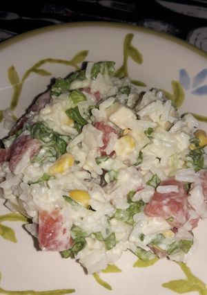 Una foto de Ensalada primavera festiva!