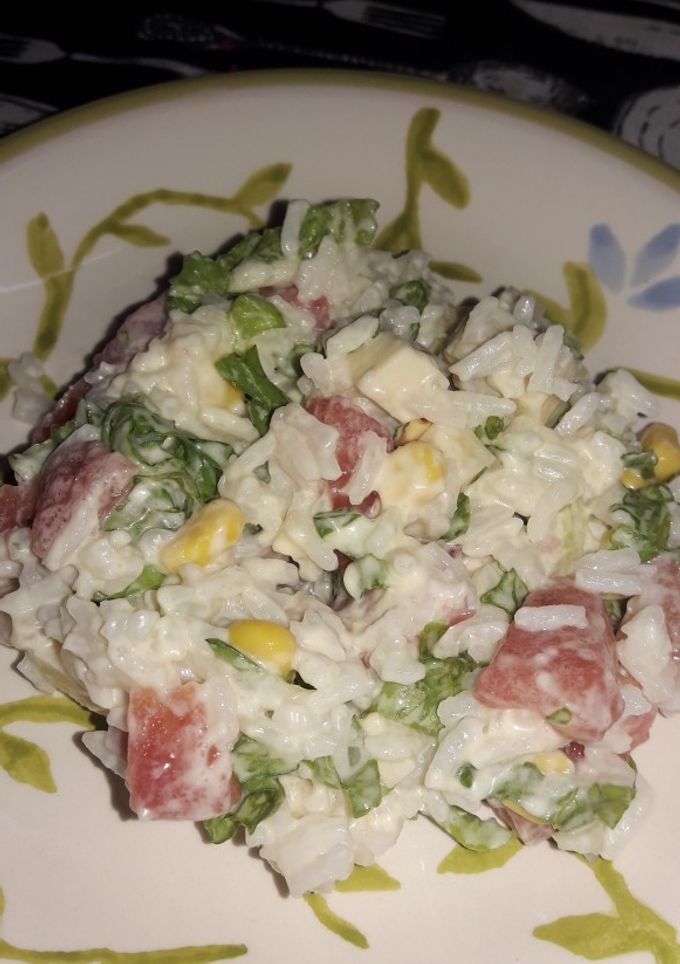 Una foto de Ensalada primavera festiva!