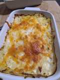 Spaghetti Squash and Potato Gratin