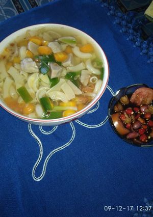 Foto resep Sop baso macaroni