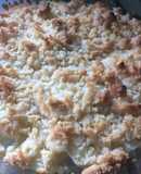 Manzanas con streusel