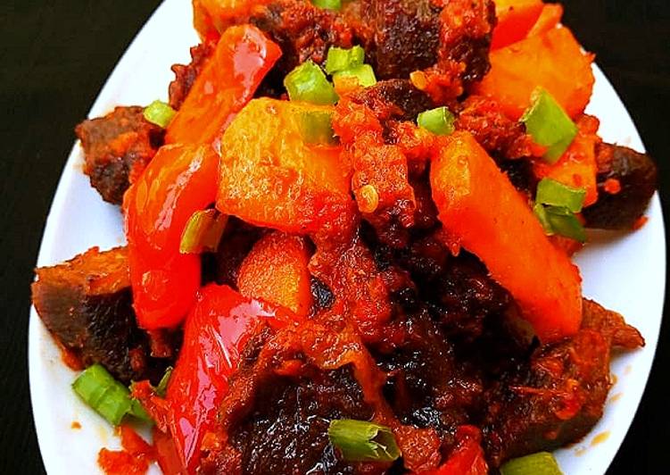Recipe of Homemade Meat stir-fry veggies sauce