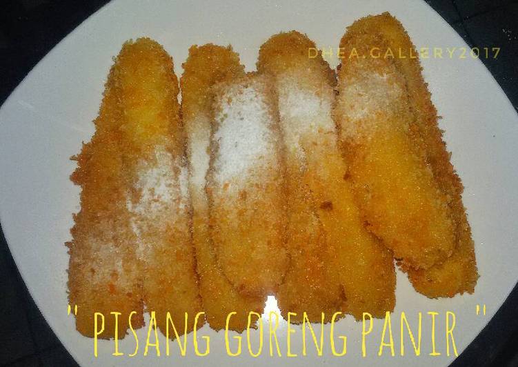 Cara Gampang Membuat Pisang goreng panir Anti Gagal