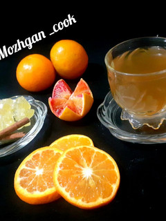 عکسی از دستور دمنوش پرتقال