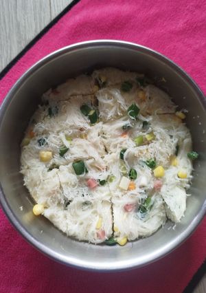 Foto resep Bihun Telur Kukus