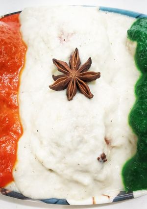A picture of Tri colour Vegetable Kofta Curry.