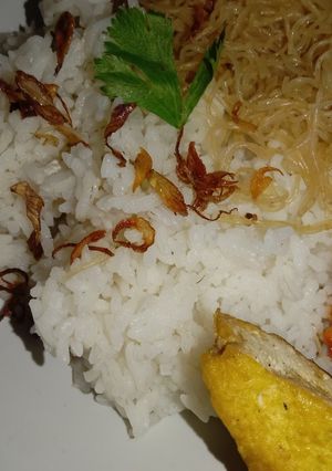 Foto resep Nasi uduk rice cooker