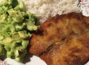 Una foto de Filete de pescado empanizado