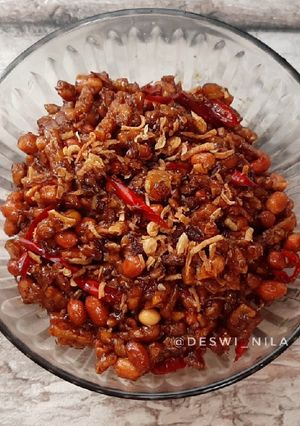 Foto resep Orek tempe kacang tanah