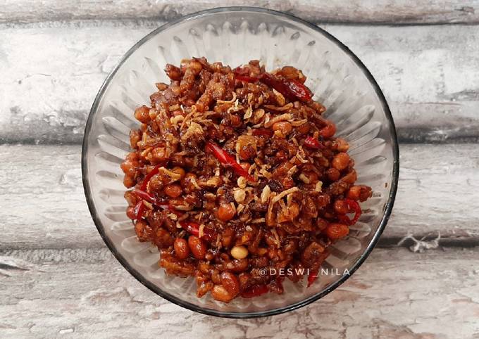 Ternyata begini loh! Bagaimana cara membuat Orek tempe kacang tanah dijamin sesuai selera