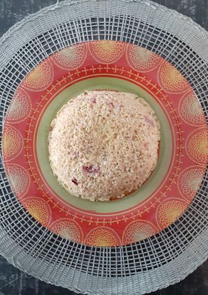 Une photo de Bowlcake au Bacon et Fromage de Chèvre / Healthy