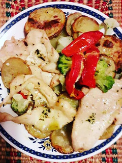 Una foto de Filetes de pechuga al horno